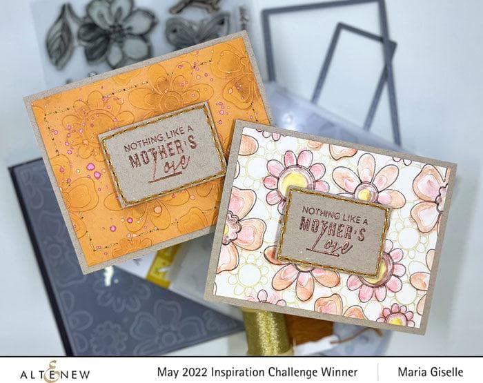 PMA Industries, Inc. Clear Stamps Wild Hibiscus Stamp Set