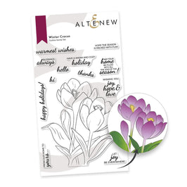 Photocentric Clear Stamps Winter Crocus Stamp Set