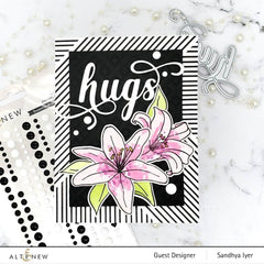 Photocentric Clear Stamps Woven Stripes Stamp Set