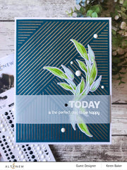 Photocentric Clear Stamps Woven Stripes Stamp Set