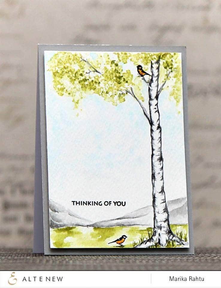 Altenew Clear Stamps Z - Birch Land Finnish Stamp Set