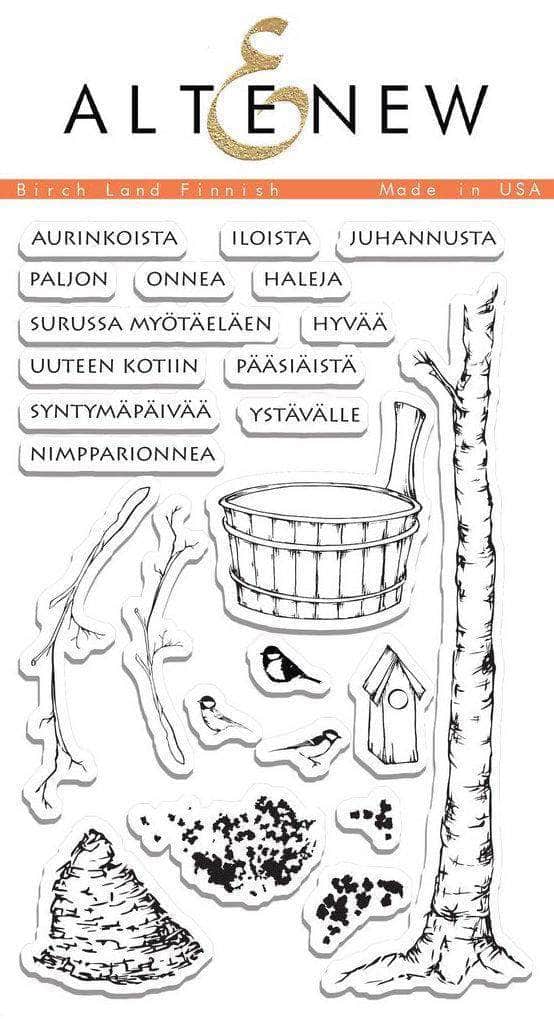 Retired - Birch Land Finnish Stamp Set - Altenew