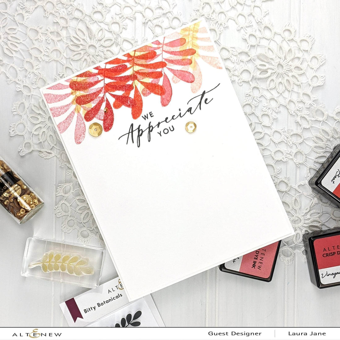 Photocentric Clear Stamps Bitty Botanicals Stamp Set