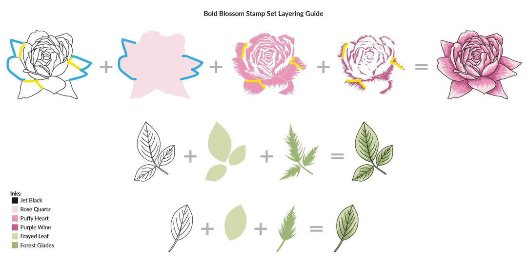 Z - Bold Blossom Stamp Set