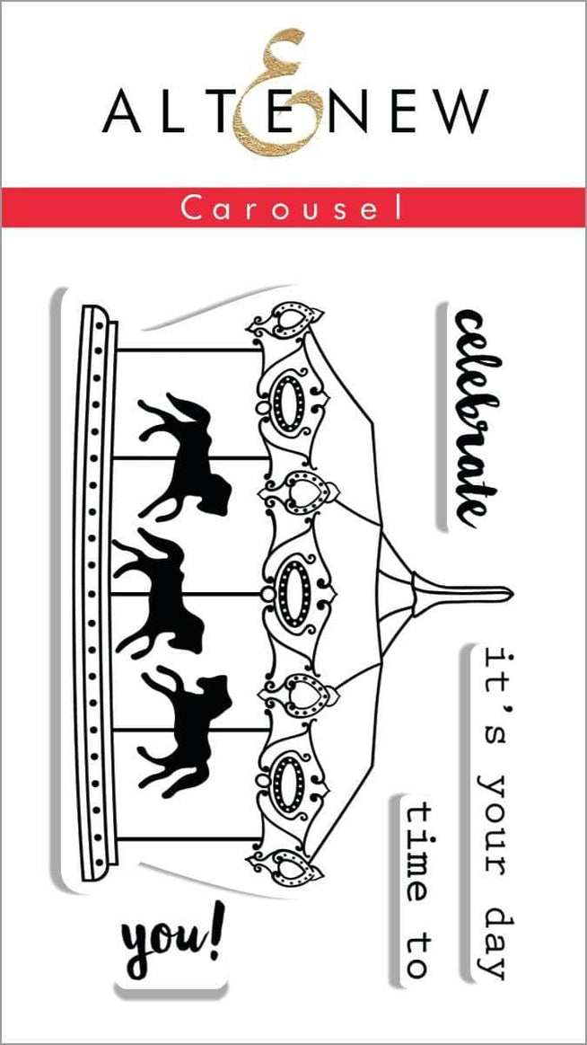 Photocentric Clear Stamps Carousel Stamp Set