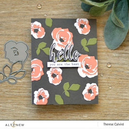 Photocentric Clear Stamps Halftone Hello Stamp Set