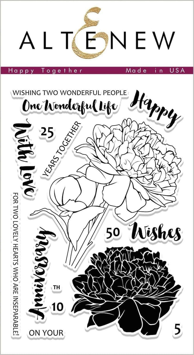 Photocentric Clear Stamps Happy Together Stamp Set