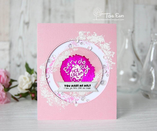 Photocentric Clear Stamps Ice Cream Stamp Set