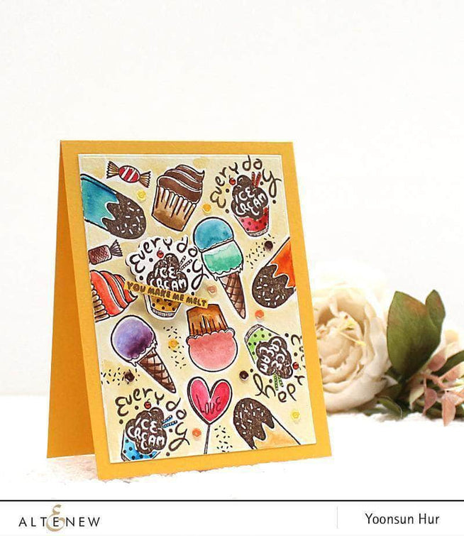 Photocentric Clear Stamps Ice Cream Stamp Set