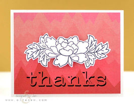 Altenew Clear Stamps Z - Invisible Alpha Stamp Set