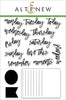 Photocentric Clear Stamps Journal Card Builder Stamp Set