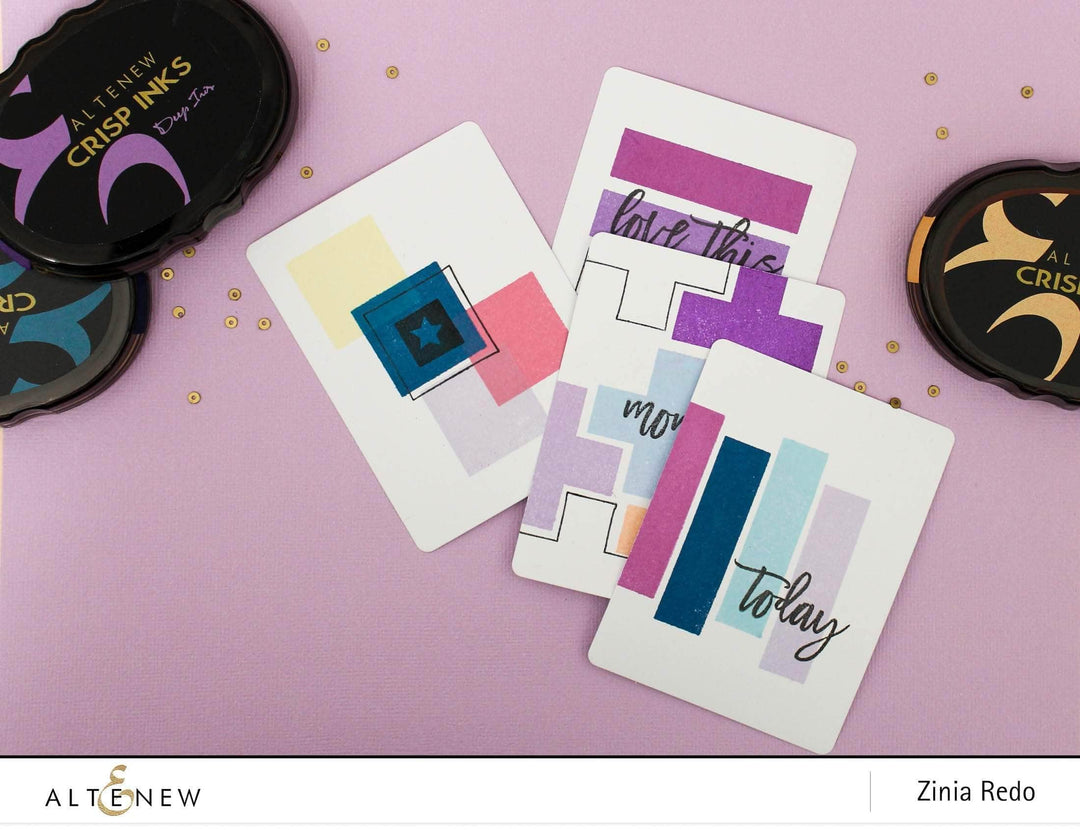 Photocentric Clear Stamps Journal Card Builder Stamp Set