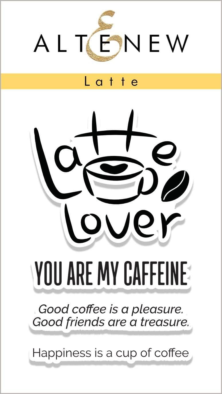 Photocentric Clear Stamps Latte Stamp Set