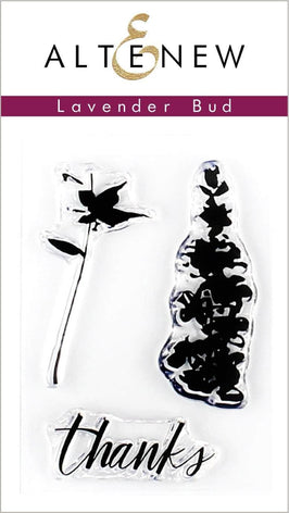 Photocentric Clear Stamps Lavender Bud Stamp Set