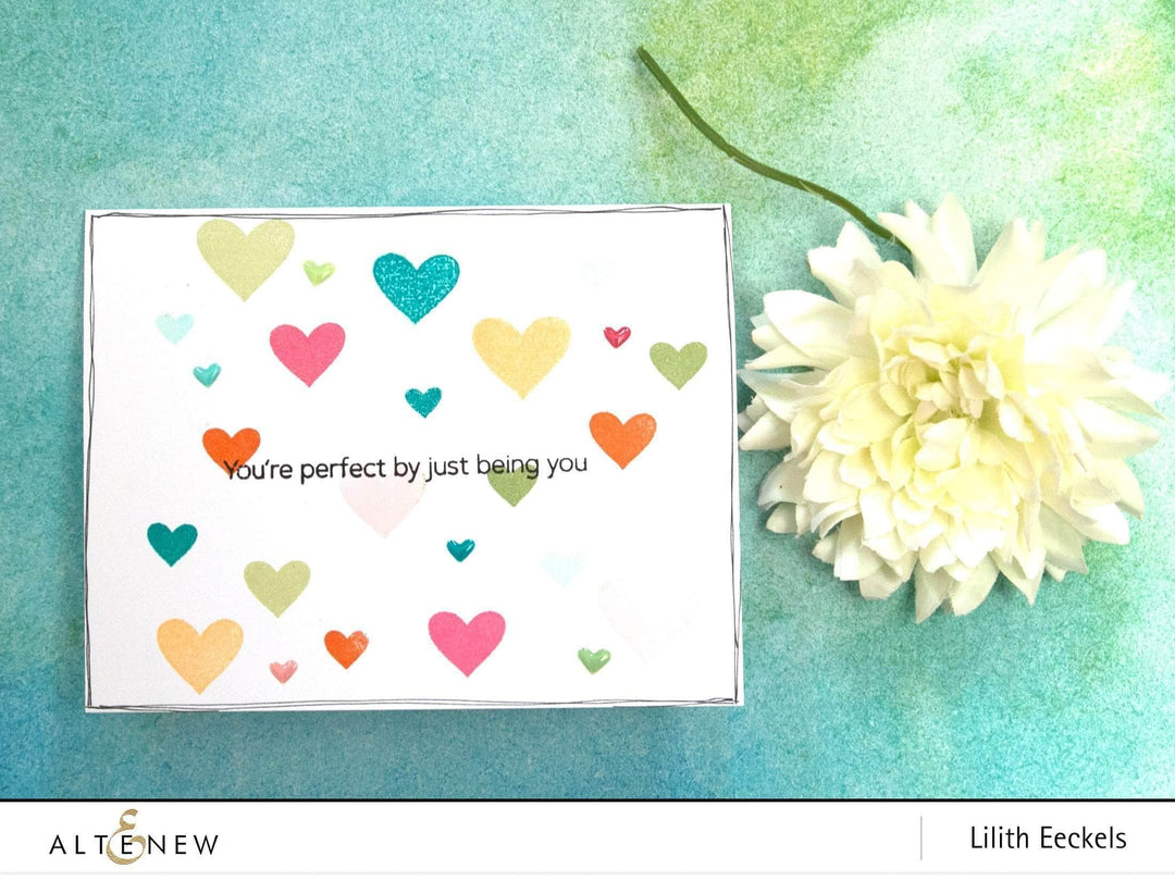 Photocentric Clear Stamps Love Letters Stamp Set