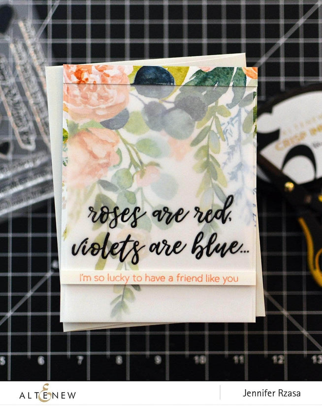 Photocentric Clear Stamps Love Letters Stamp Set