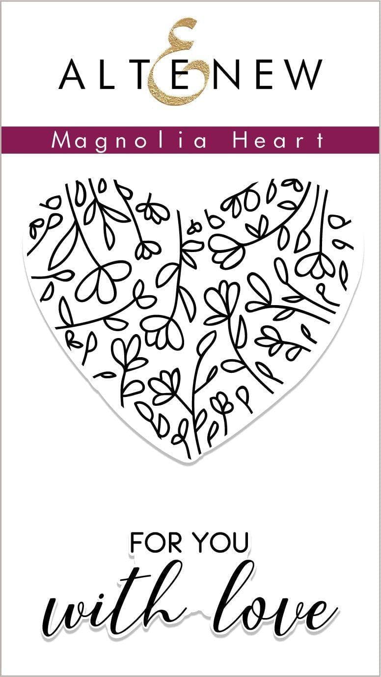 Photocentric Clear Stamps Magnolia Heart Stamp Set