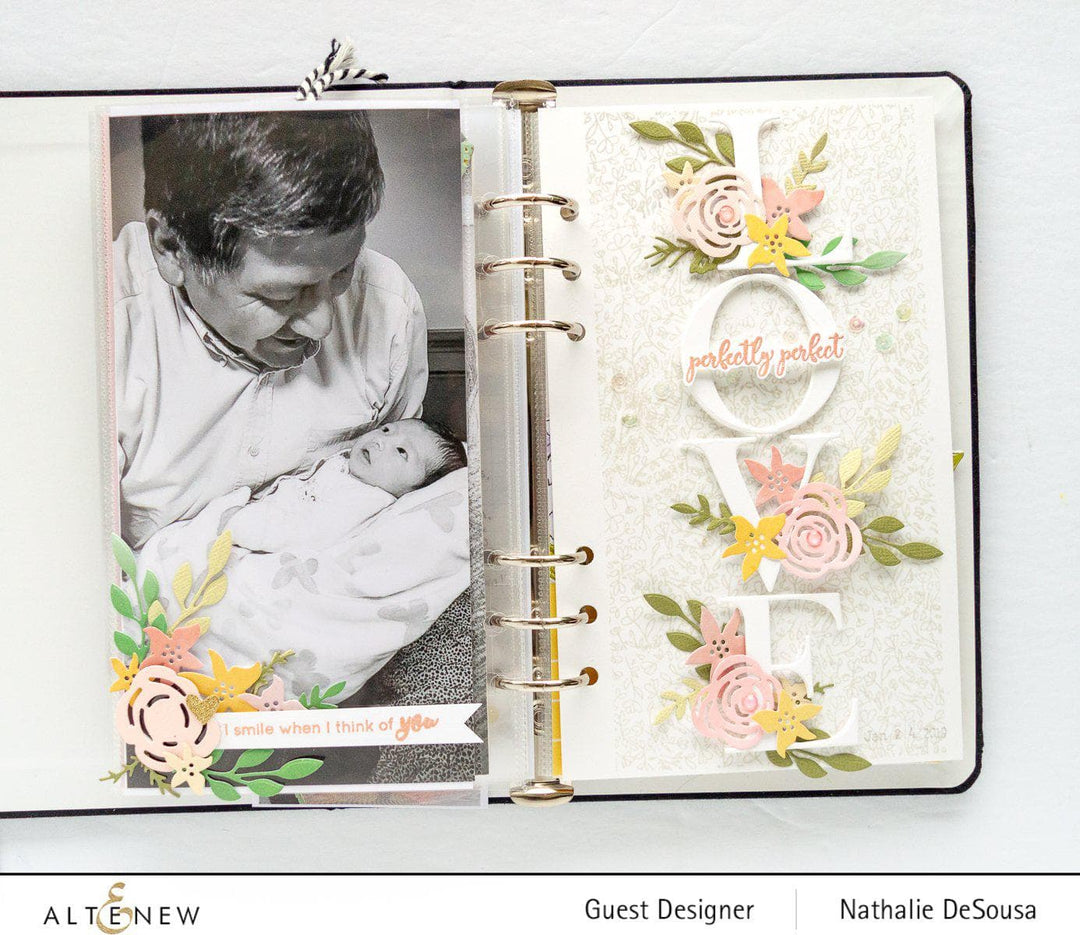 Photocentric Clear Stamps Magnolia Heart Stamp Set