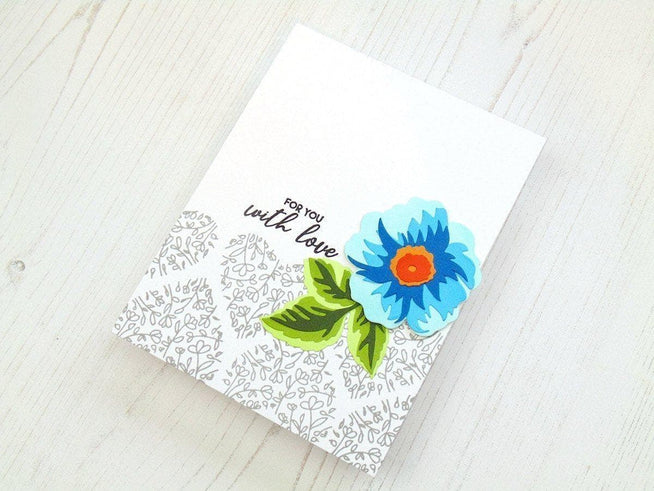 Photocentric Clear Stamps Magnolia Heart Stamp Set