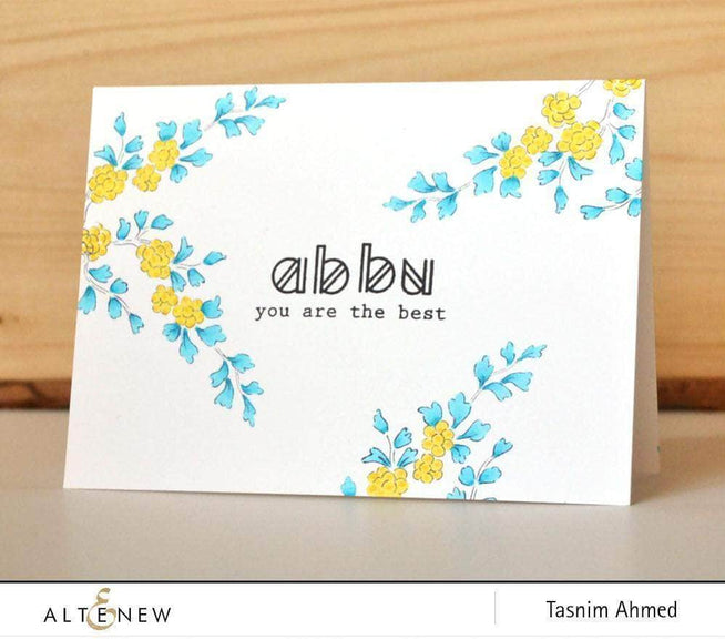 Photocentric Clear Stamps Modern Deco Alpha Stamp Set