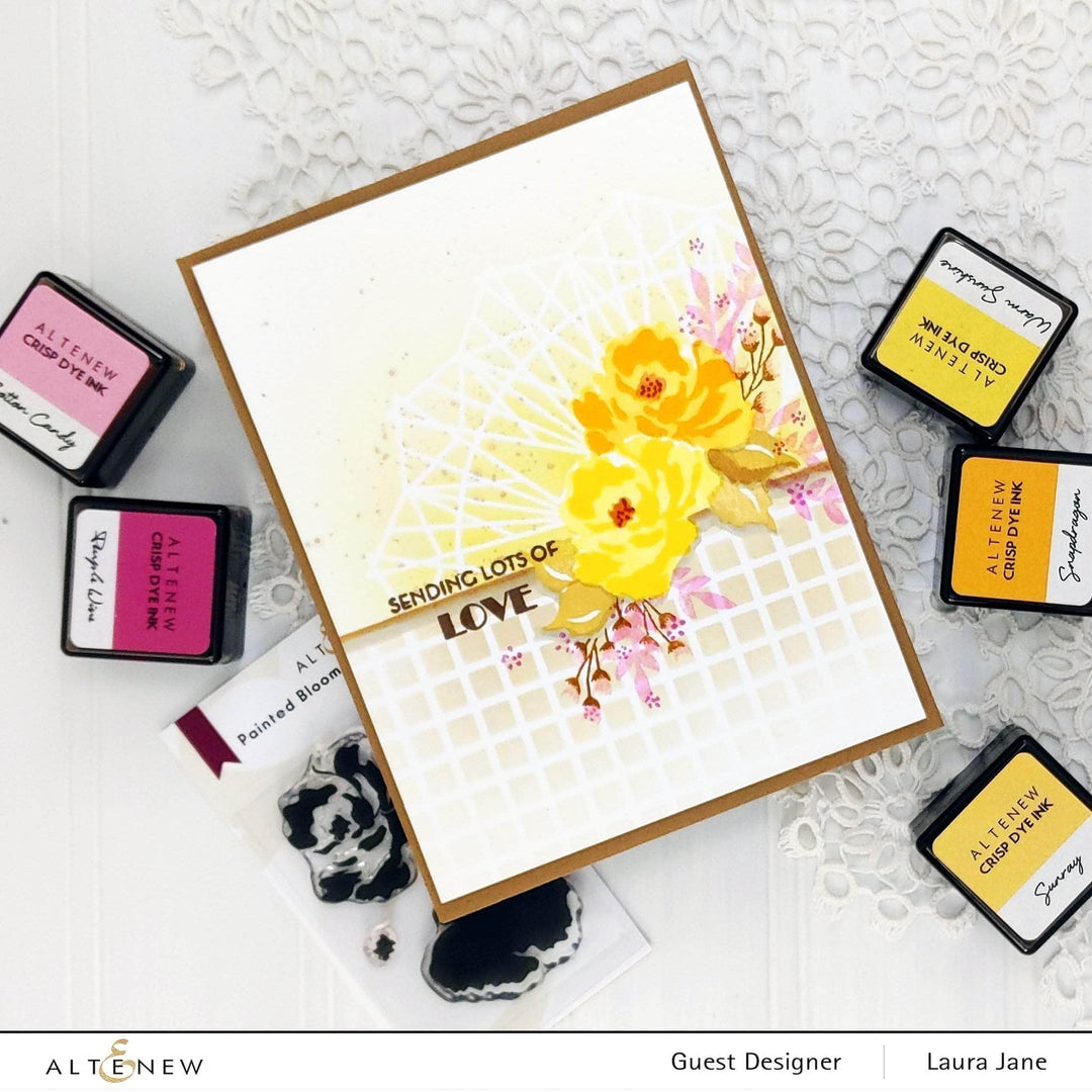 Photocentric Clear Stamps Painted Bloom Stamp Set
