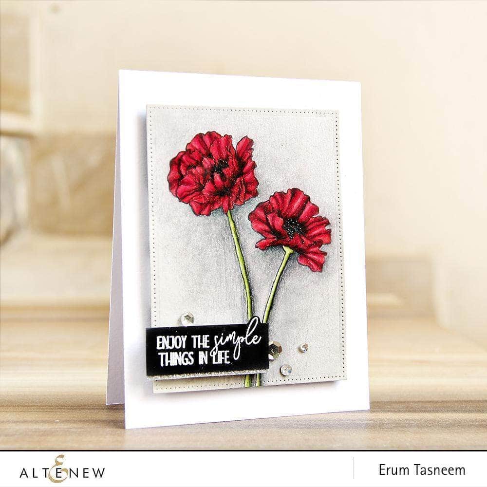 Photocentric Clear Stamps Poppy Fields Stamp Set
