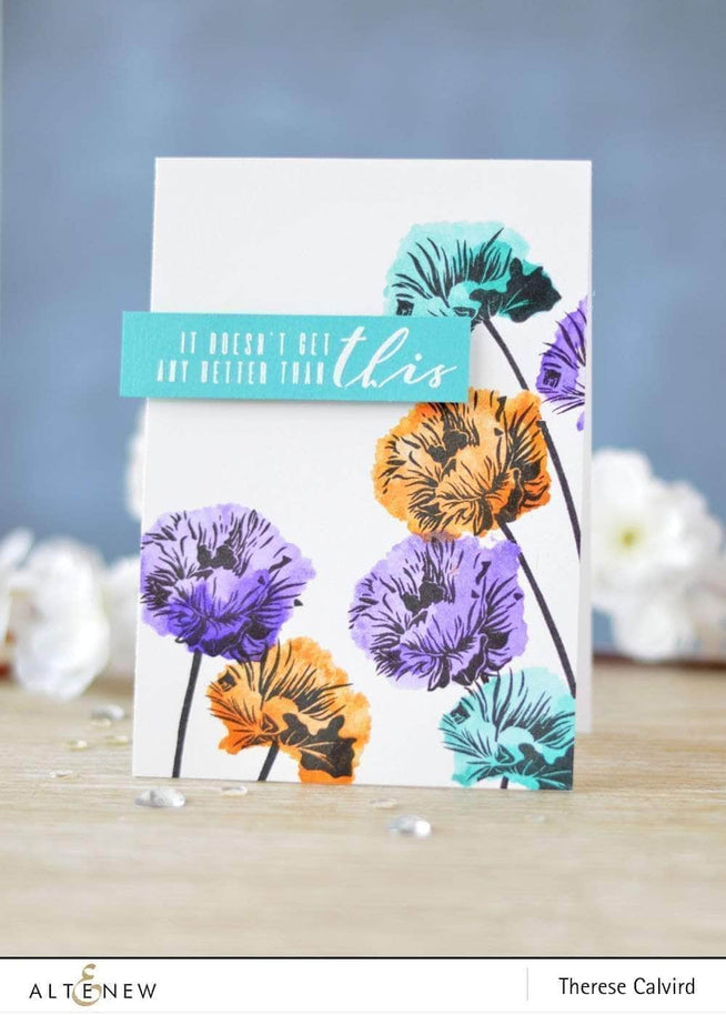 Z - Poppy Fields Stamp Set