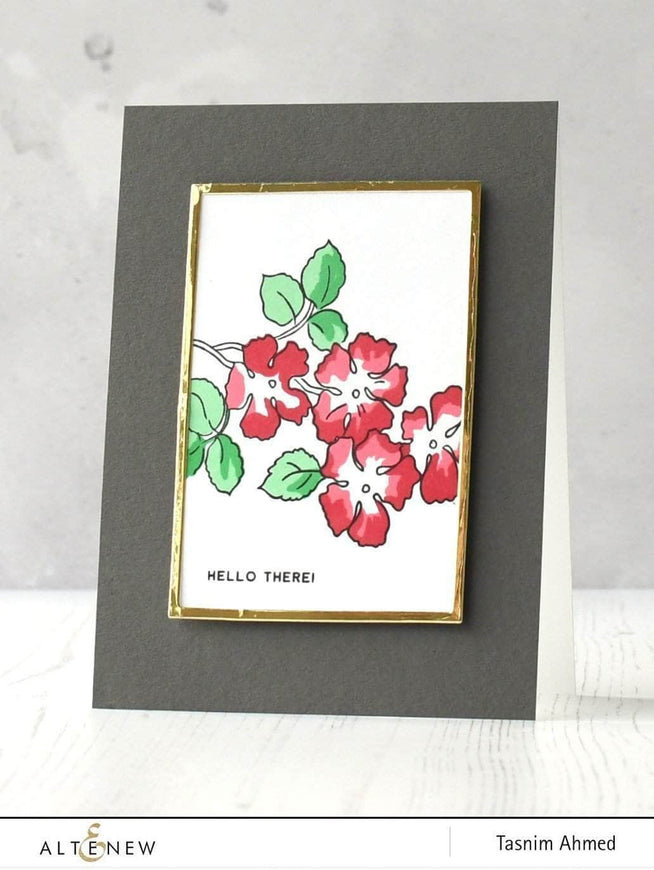 Photocentric Clear Stamps Ruffled Flowers Stamp Set