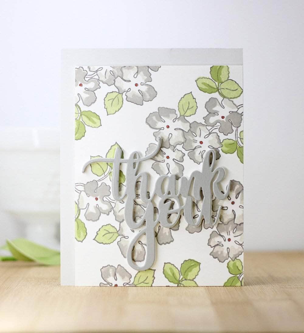 Photocentric Clear Stamps Ruffled Flowers Stamp Set
