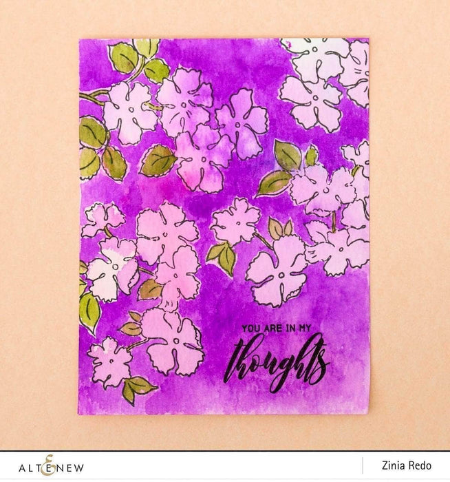 Photocentric Clear Stamps Ruffled Flowers Stamp Set