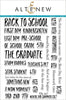 Photocentric Clear Stamps School Days Stamp Set