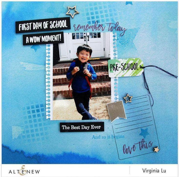 Photocentric Clear Stamps School Days Stamp Set