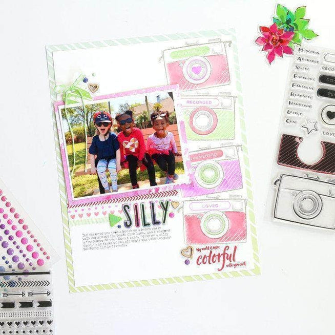 Photocentric Clear Stamps Snapshots Stamp Set