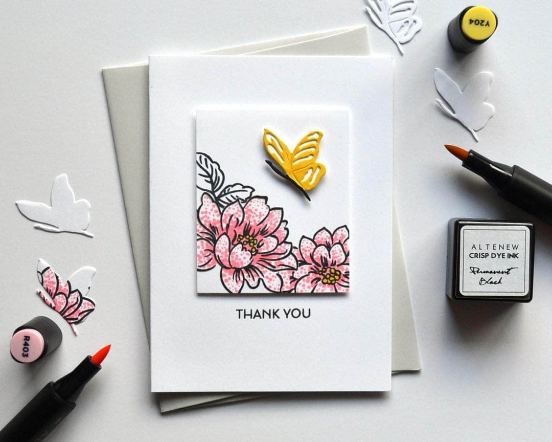Photocentric Clear Stamps Sunlit Flowers Stamp Set