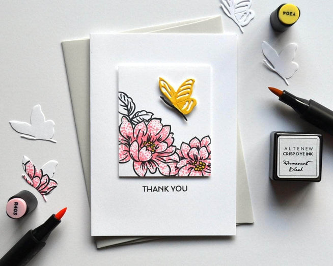 Photocentric Clear Stamps Sunlit Flowers Stamp Set