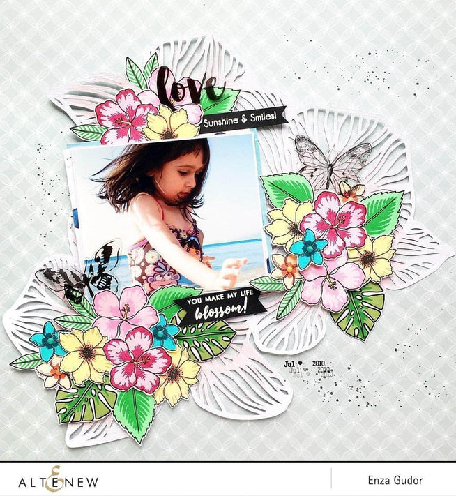 Photocentric Clear Stamps Totally Tropical Stamp Set