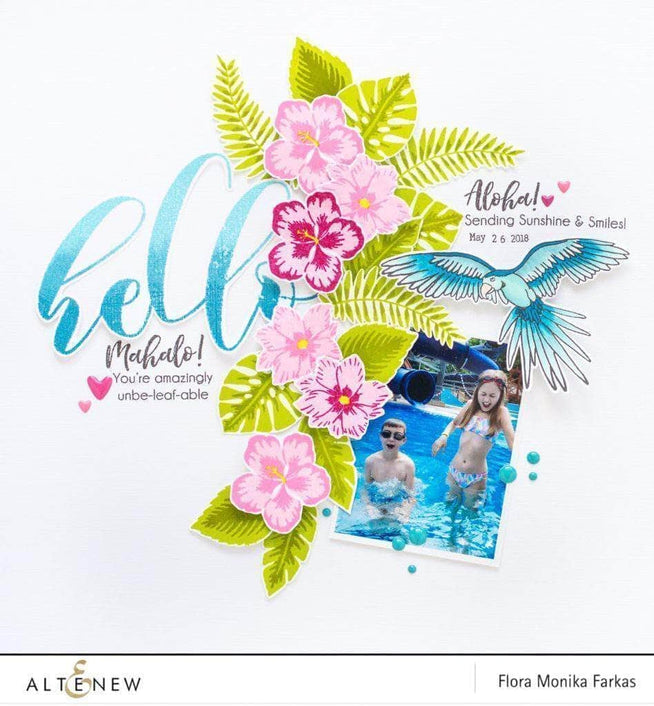 Photocentric Clear Stamps Totally Tropical Stamp Set