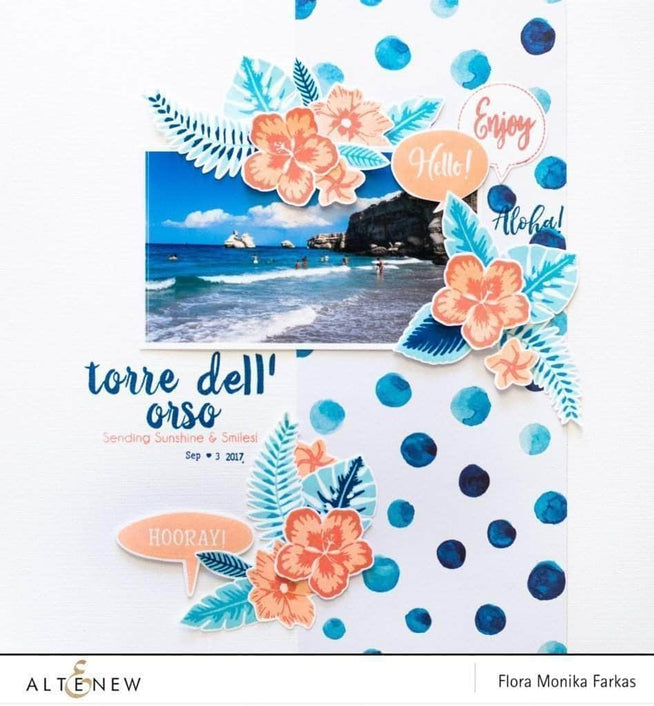 Photocentric Clear Stamps Totally Tropical Stamp Set