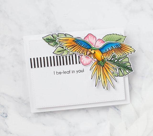 Photocentric Clear Stamps Totally Tropical Stamp Set