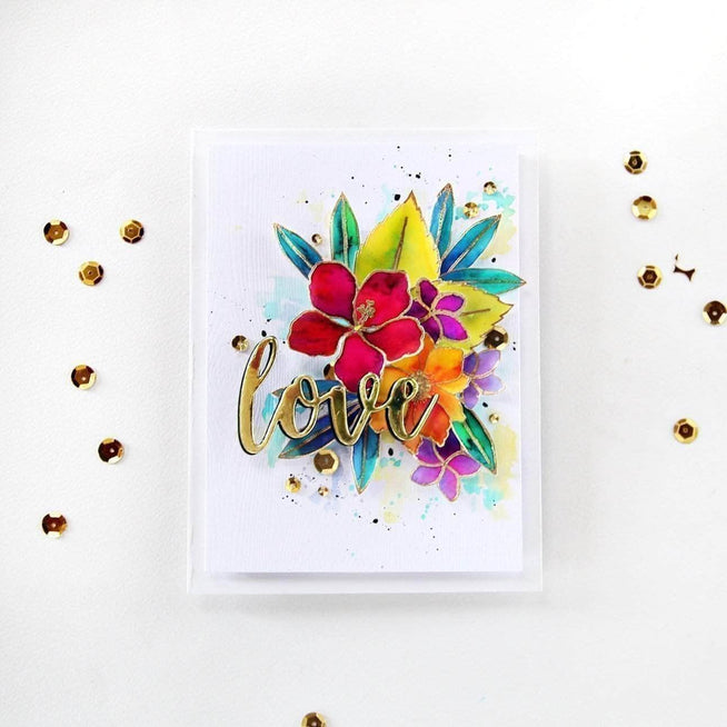 Photocentric Clear Stamps Totally Tropical Stamp Set