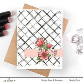 Photocentric Clear Stamps Whimsical Flower Arrangement Stamp Set