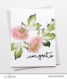 Photocentric Clear Stamps Winter Rose Stamp Set