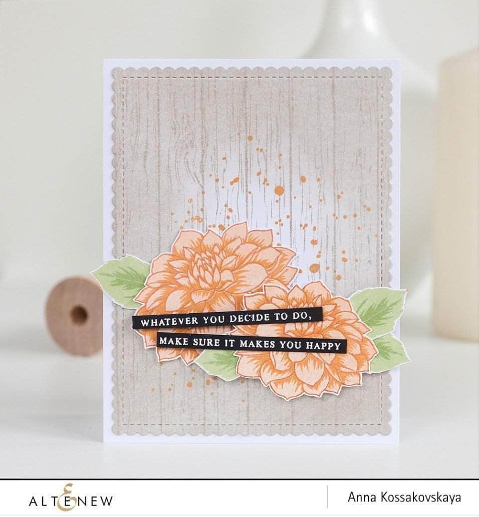 Photocentric Clear Stamps Wood Pallet Background Stamp Set