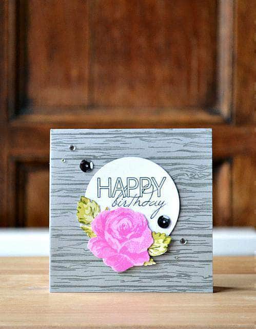 Photocentric Clear Stamps Wood Pallet Background Stamp Set