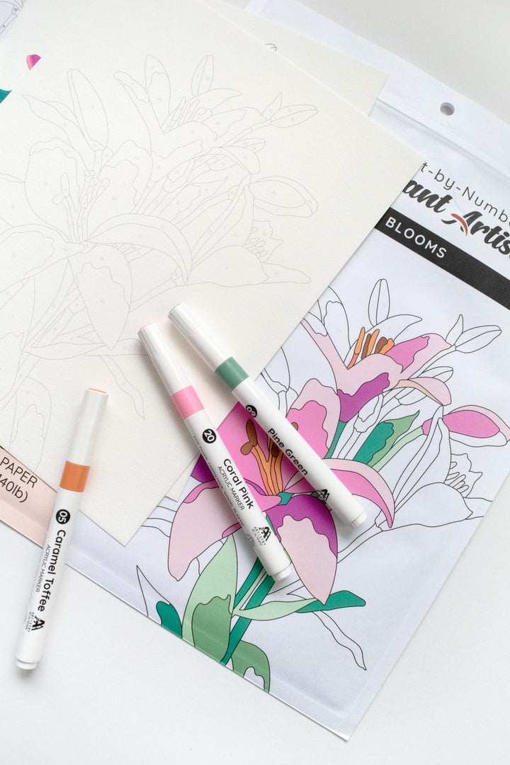 Instant Artist Paint-by-Numbers Bundle