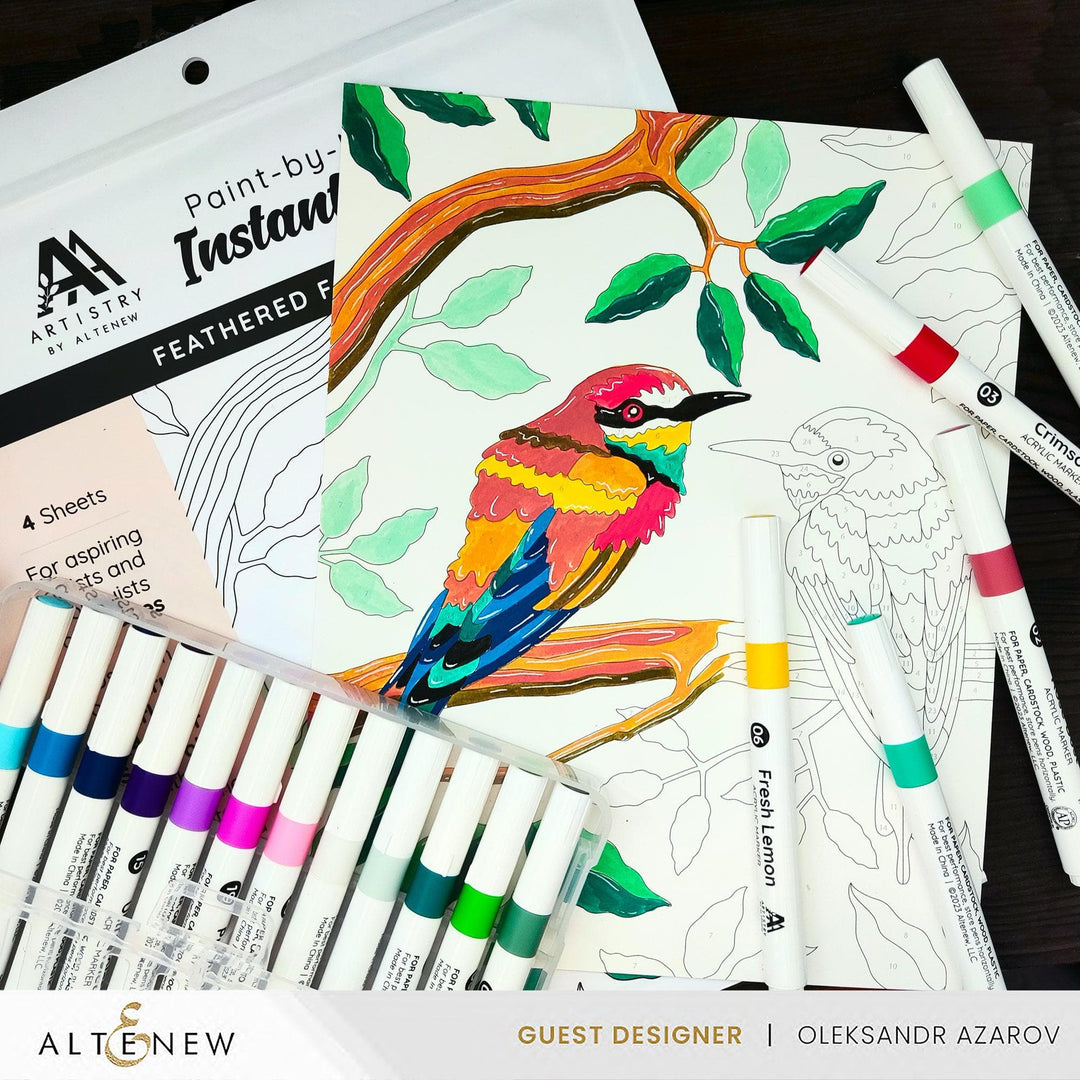 Instant Artist Paint-by-Numbers Bundle