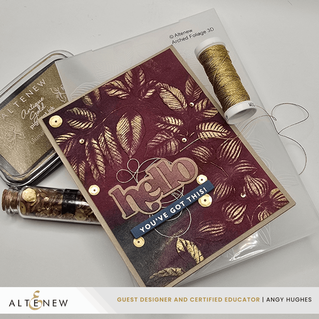 Craft Your Life Project Kit: Arched Foliage & Add-on Embossing Folder Bundle