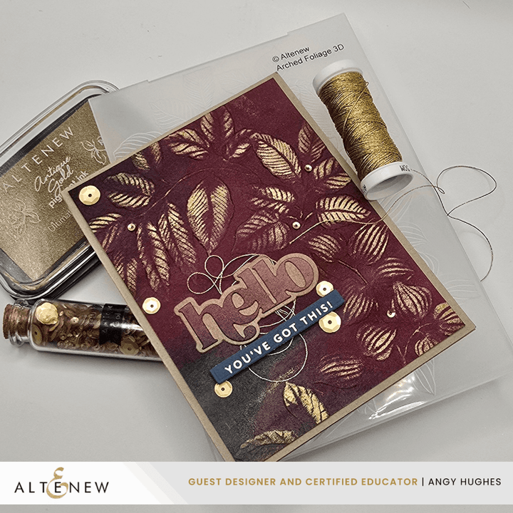 Craft Your Life Project Kit: Arched Foliage & Add-on Embossing Folder Bundle