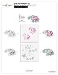 Altenew Craft Your Life Project Kit Craft Your Life Project Kit: Delicate Garden
