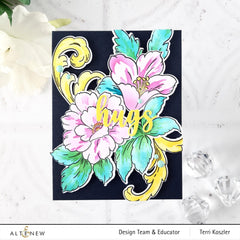 Altenew Craft Your Life Project Kit Craft Your Life Project Kit: Floral Acanthus & Add-on Layering Stencil Bundle